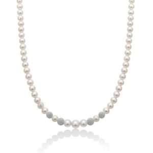 Collana di Perle da 5 - 8 mm Miluna PCL4377V