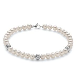 Bracciale con Perle 5 - 5,5 mm Miluna PBR3237