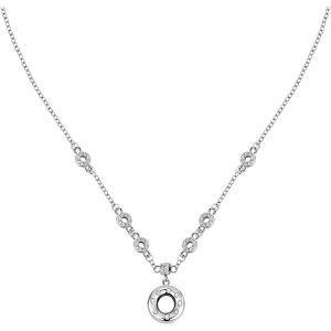 Collana in Acciaio con Cristalli Bianchi Donna Morellato SAVO04