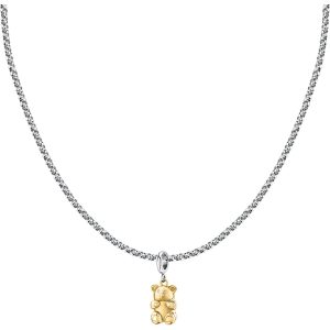 Collana in Acciaio con Orsetto in Acciaio Dorato Donna Morellato SCZ1326
