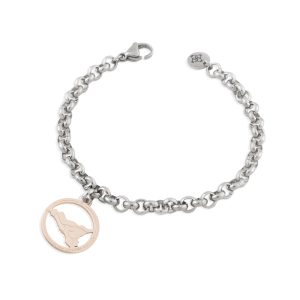 Bracciale in Acciaio Modello Sicilia Bedda Camurria CJ.BR32TP.3R