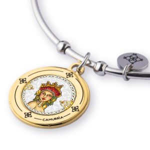 Bracciale Rigido in Acciaio Modello A Bedda Camurria CJ.BR63S.2