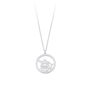 Collana in Acciaio Modello U Carrettu Camurria CJ.CL01TP.3B