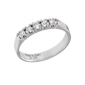 Anello Donna Veretta con Diamanti Davite e Delucchi AA03054025S