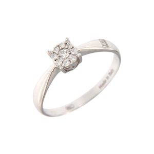 Anello Solitario con Diamanti AA 031962