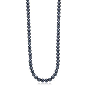 Collana con Perle di Conchiglia Color Rutenio Uomo S'Agapò SAT04