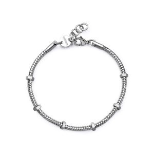 Bracciale in Acciaio con Finiture Uomo S’agapò SRP83