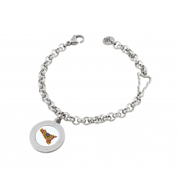 camurria-a-tradizione-u-carrettu-bracciale-in-acciaio-con-ciondolo-decorato