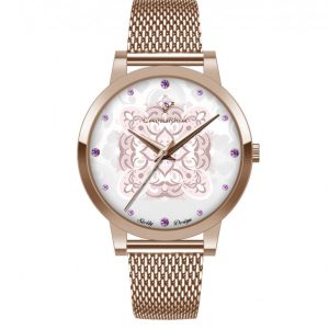 Orologio in Acciaio Rosato Modello A Visula Camurria CW52RS1