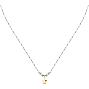 Collana in Acciaio con Stella Dorata Pendente Donna Morellato SAIX23