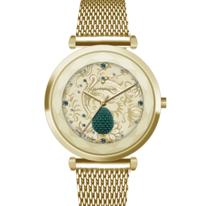 Orologio in Acciaio Dorato Modello A Pigna Camurria CW58GS1