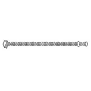 Bracciale in Acciaio e Diamanti Bikkembergs SKIB02WB