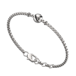 Bracciale in Acciaio e Diamanti Palla da Pallavolo Bikkembergs SPVB02WW