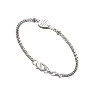 Bracciale in Acciaio e Diamanti Racchetta Bikkembergs SPPB02WW