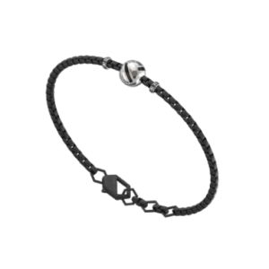 Bracciale in Acciaio e Diamanti Palla da Pallavolo Bikkembergs SPVB02BW