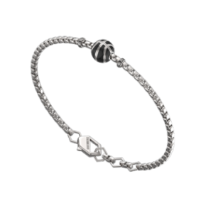 Bracciale in Acciaio e Diamanti Bikkembergs SPBB02WW