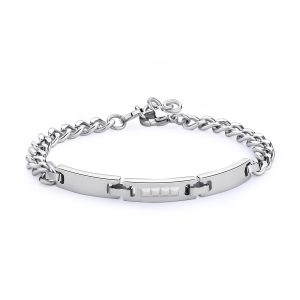 Bracciale in Acciaio Uomo S'agapò STI15