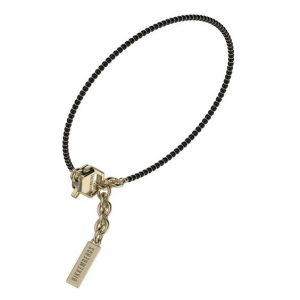 Bracciale in Acciaio Dorato e Diamante Bikkembergs ECHB01