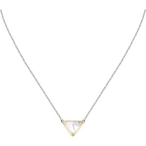 Collana in Acciaio con Triangolo Dorato Donna Morellato SAWY10