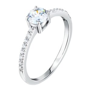 Anello Solitario in Argento Morellato SAIW179010