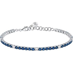 Bracciale Tennis in Argento con Cristalli Blu e Bianchi Morellato SAIW231