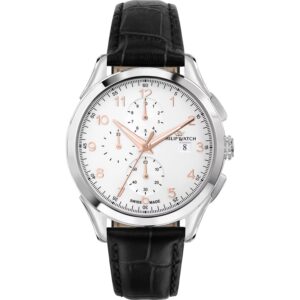 Orologio Cronografo in Pelle Philip Watch R8271217002