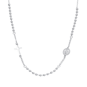 Collana Rosario in Acciaio Donna Luca Barra CK2153