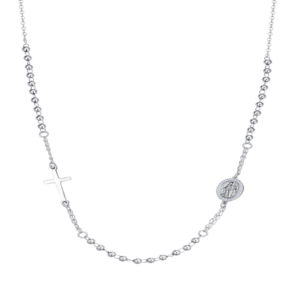 Collana Rosario in Acciaio Donna Luca Barra CK2155