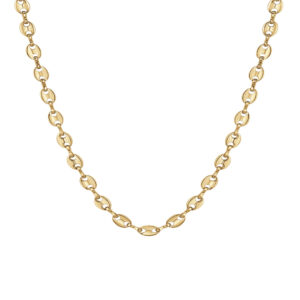 Collana in Acciaio Dorato Donna Luca Barra CK2125