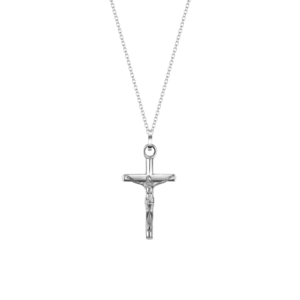 Collana con Croce in Acciaio Uomo Luca Barra CA525