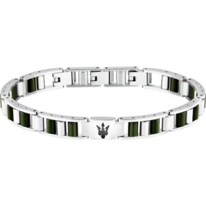 Bracciale in Acciaio/Ceramica Uomo Maserati JM225ATZ56