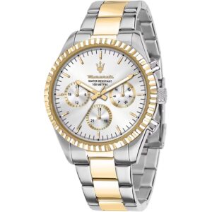 Orologio Bicolore in Acciaio Uomo Maserati R8853100021