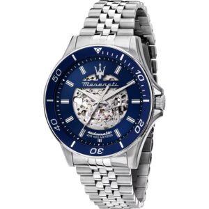 Orologio Automatico in Acciaio Maserati R8823140011
