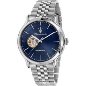Orologio Automatico in Acciaio Maserati R8823118009