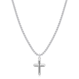 Collana in Acciaio con Croce Uomo S'agapò SRG03