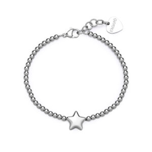 Bracciale con Stella in Acciaio S'Agapò SSE43