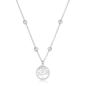 Collana con Albero della Vita in Acciaio S'Agapò SWH10