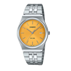 Orologio in Acciaio Quadrante Giallo Casio MTP-B145D-9AVDF