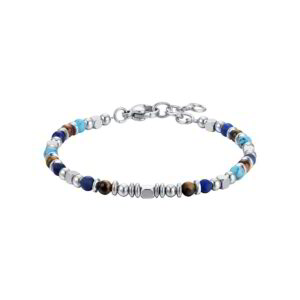 Bracciale con Pietre Multicolor in Acciaio Bambino Luca Barra JB196