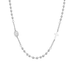 Collana Rosario in Acciaio Luca Barra CL345
