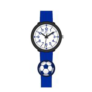 Orologio con Pallone in Silicone Blu Bambino Luca Barra JU100