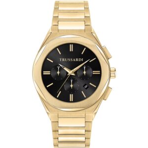 Orologio in Acciaio Dorato Uomo Trussardi R2453156001