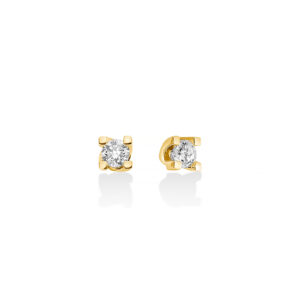Orecchini Punto Luce in Oro Giallo Miluna ERD5068G-020