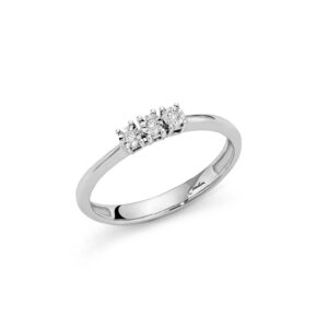 Anello Trilogy con Diamanti Miluna LID3311