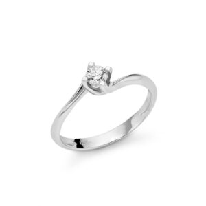Anello Solitario 0.24 Ct Miluna LID5180-024G7
