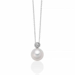 Collana con Perla da 8,5 - 9 mm Miluna PCL6325