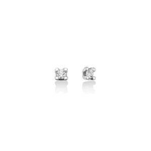 Orecchini Punto Luce 0,10 Ct in Oro Miluna ERD2386-010G7