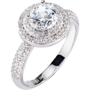 Anello in Argento con Cristalli Bianchi Donna Morellato SAIW08014
