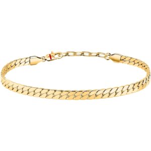 Bracciale Catena in Acciaio Dorato Uomo Sector SZS138