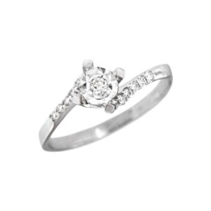 Anello Solitario con Diamanti Donna Davite Delucchi AA 003339 05